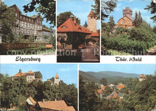 Elgersburg Reichsbahn-Erholungsheim Schloß-Elgersb