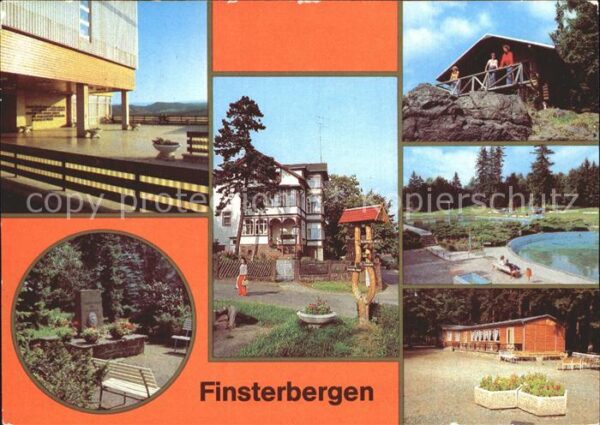 Finsterbergen Erholungsheim Kurheim Felsenkanzel Hüll