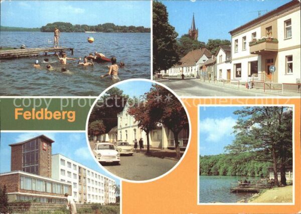 Feldberg Mecklenburg Haussee Fürstenberger Strasse Erholungs