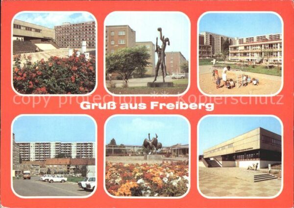 Freiberg Sachsen Bergakademie Wasserberg Mühlteich