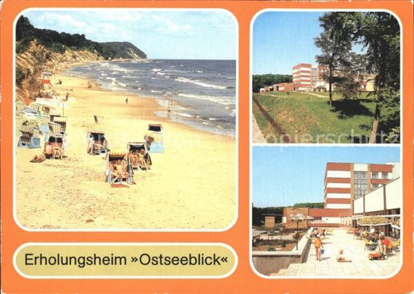 Ueckeritz Usedom Strand und Erholungsheim Ostseeblick