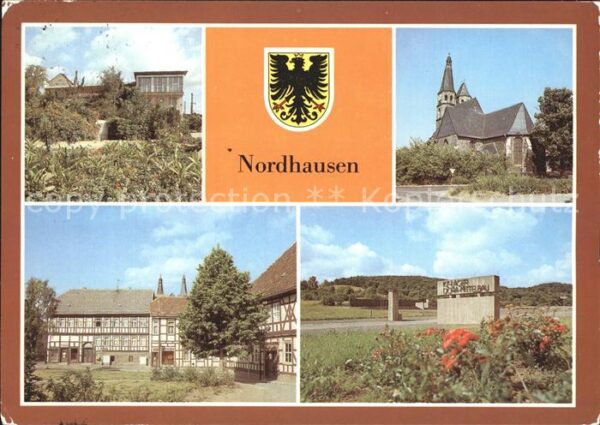 Nordhausen Thueringen Restaurant Stadtterrasse Blasiikirche B