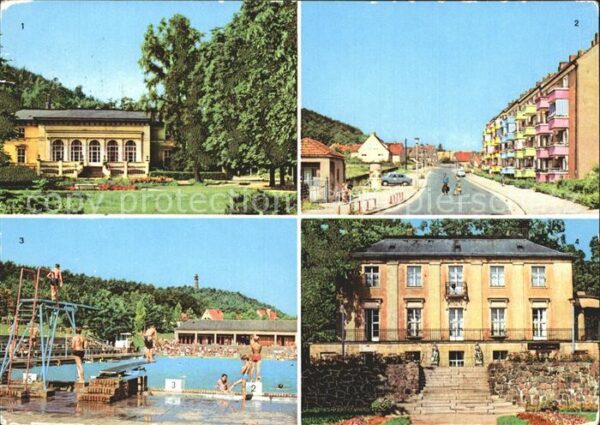 Bad Freienwalde Kurhaus Beethoven Straße Schwimmstadion