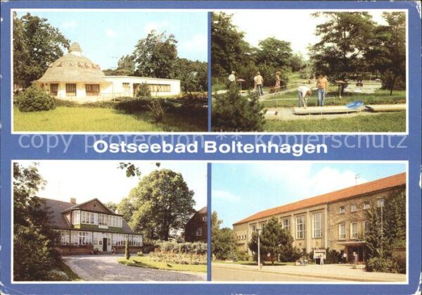 Boltenhagen Ostseebad Restaurant Pavilllon Minigolf Haus am M