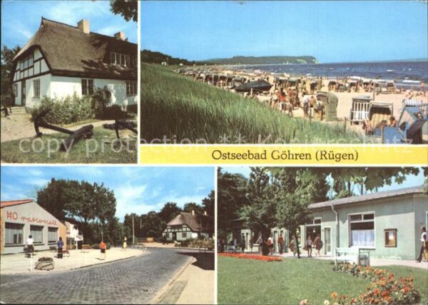 Goehren Ruegen Mönchguter Heimatmuseum Strand Einkaufs