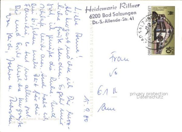 Bad Liebenstein Postamt – Bild 2