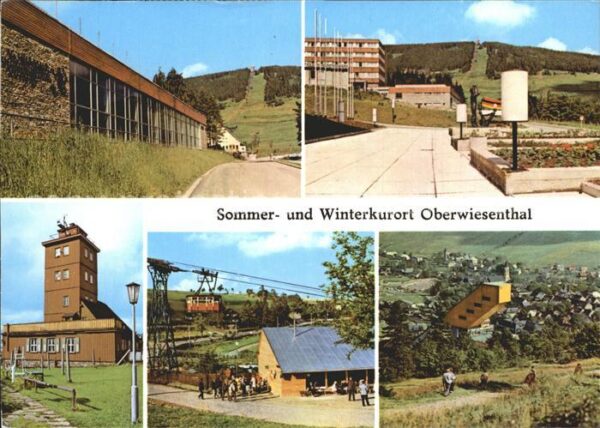 Oberwiesenthal Erzgebirge Hallenschwimmbad Erholungsheim der IG W