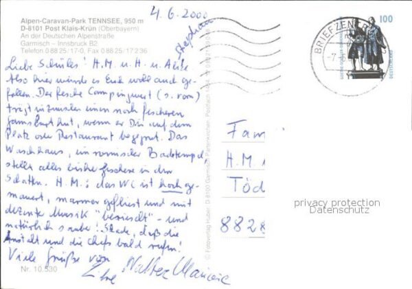 Klais Alpen Caravan Park Tennsee – Bild 2