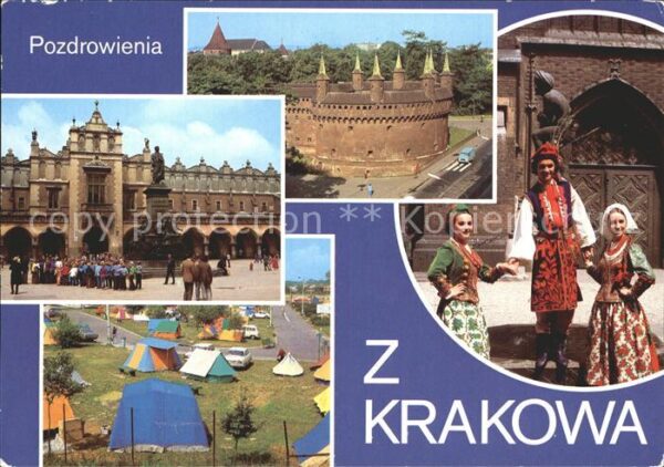 Krakow Krakau Campin Burg Tracht