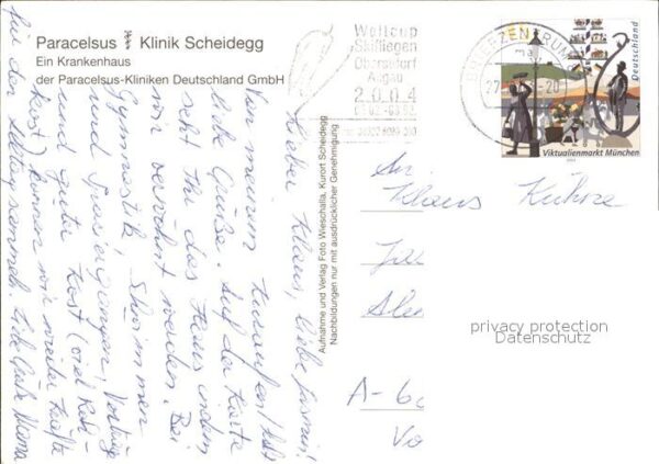 Scheidegg Allgaeu Paracelsus Klinik – Bild 2