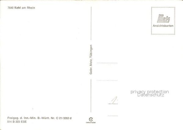 Kehl Rhein Fliegeraufnahme – Bild 2