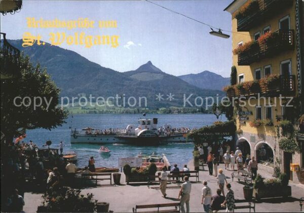 St Wolfgang Wolfgangsee Partie ma See
