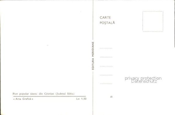 Trachten Rumaenien  Cristian Sibiu – Bild 2