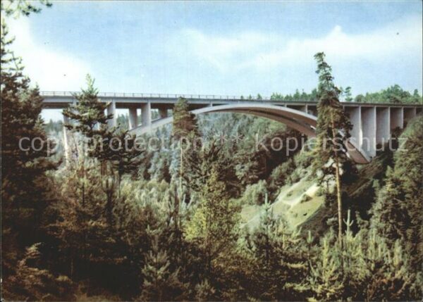 Bruecken Bridges Ponts Teufelstalbrücke Hermsdorf