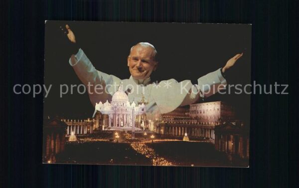 Papst Papa Giovanni Paolo II. Roma Basilica S