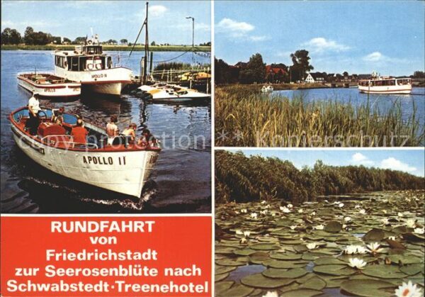 Motorboote Bootsverleih Rundfahrt Friedrichstadt S