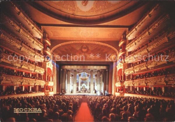 Theater Auditorium State Academic Bolshoi Theat