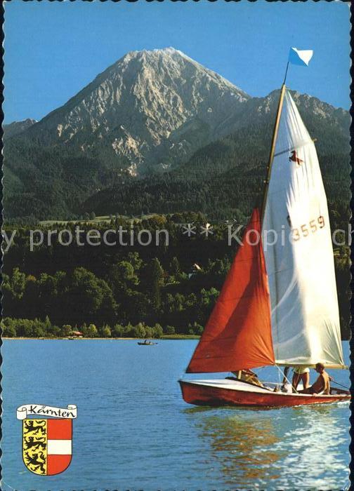 Segelboote Segelsport Kärnten Mittagskogel