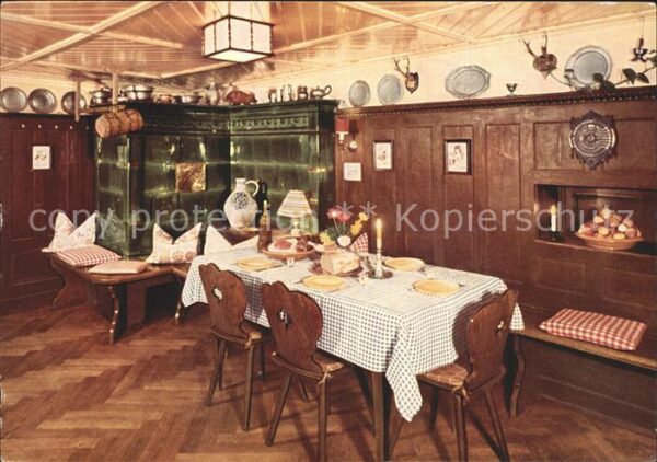 Kachelofen Schwarzwaldgasthof Spielweg Obermünster