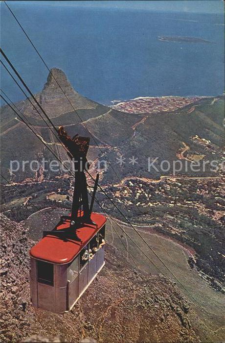 Seilbahn Table Mountain Cableway Lion's Head