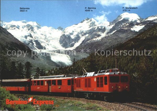 Eisenbahn Bernina-Express Bellavista