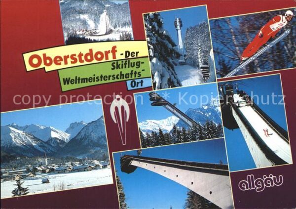 Ski-Flugschanze Skifliegen Oberstdorf Allgäu