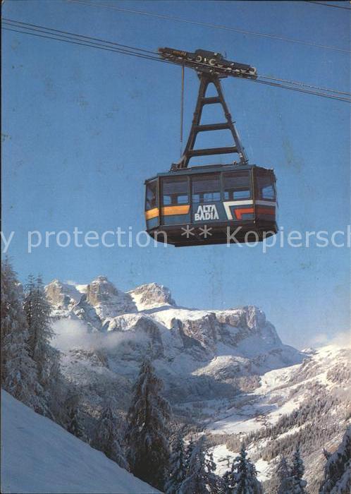 Seilbahn Funivia Alta Badia Piz La Villa