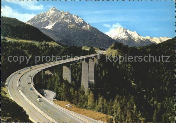 Bruecken Bridges Ponts Europabrücke Brennerautobahn Schöberg S