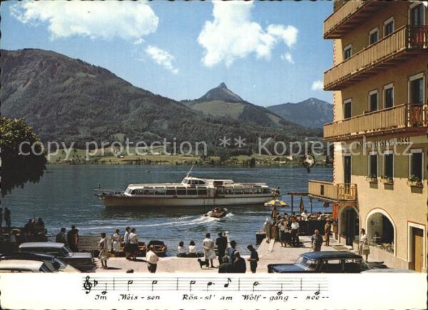 Motorschiffe St. Wolfgang Weisses Rösl