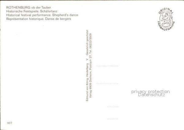 Tanz Taenzer Schäfertanz Historische Festspiele Roth – Bild 2