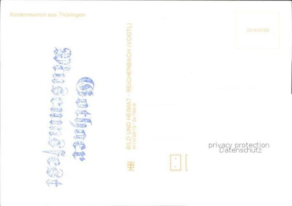 Trachten Thüringen Kindermantel – Bild 2
