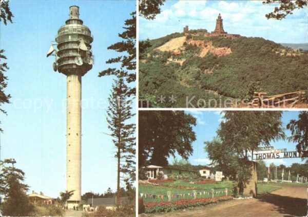 Fernsehturm Funkturm Kulpenberg Kyffhäuser Denkmal Pionierla