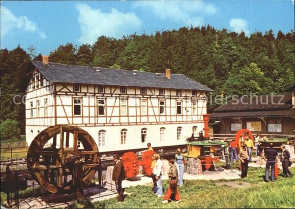 Wassermuehle Ziegenrück Museum Wasserkraftnutzung