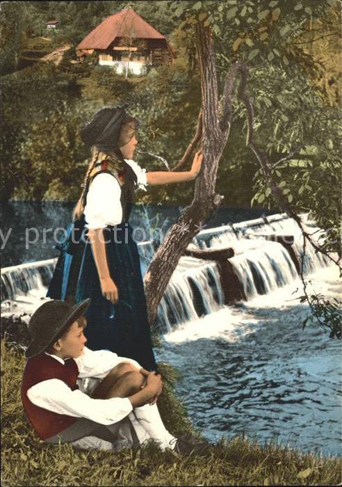 Trachten Schwarzwald Gutachfall Kinder