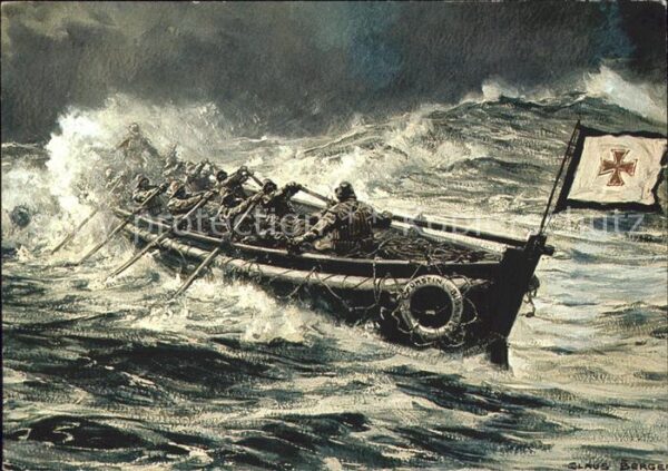 Boote Ruderrettungsboot Fürstin Bismarck Küns
