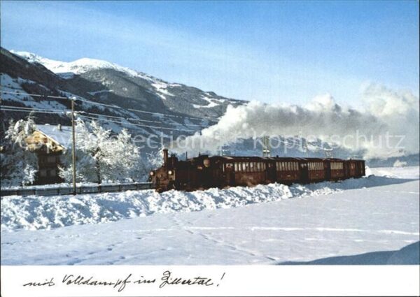 Eisenbahn Mayrhofen Zillertal