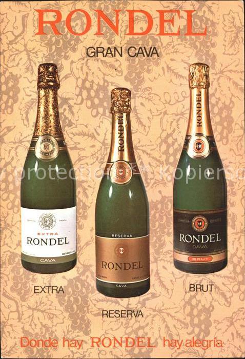 Alkohol Sekt Rondel Extra Reserva Brut Gran Cav