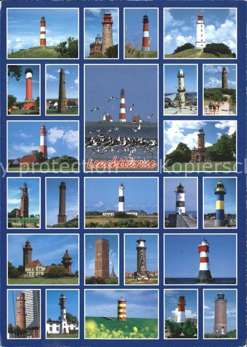Leuchtturm Lighthouse Amrum Rügen Darss Kampen Dahmeshöved Sc