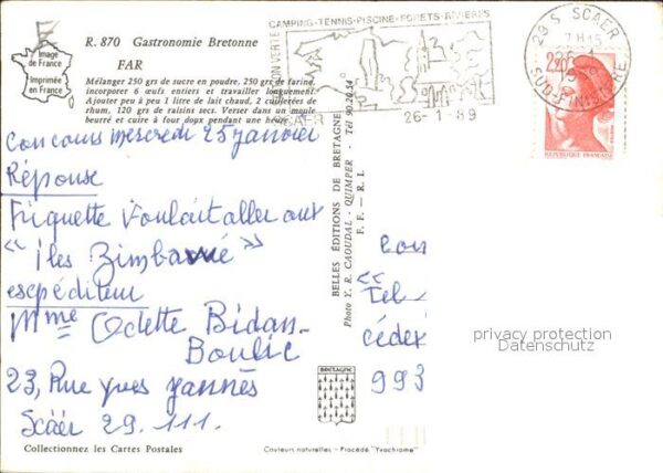 Lebensmittel Recette Far Breton – Bild 2