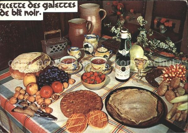 Lebensmittel Recette Galettes de ble noir