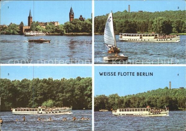 Motorschiffe Weisse Flotte Berlin Köpenicker Becken