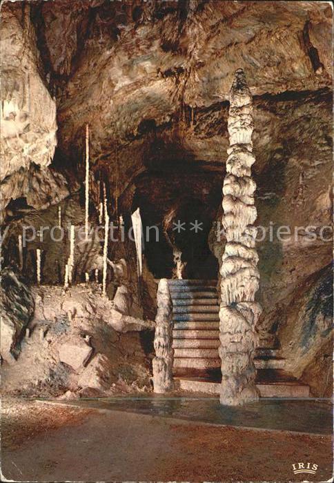 Hoehlen Caves Grottes Han-sur-Lesse Minaret