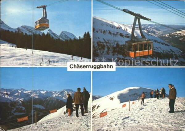 Seilbahn Chäserrugg Iltios Unterwasser