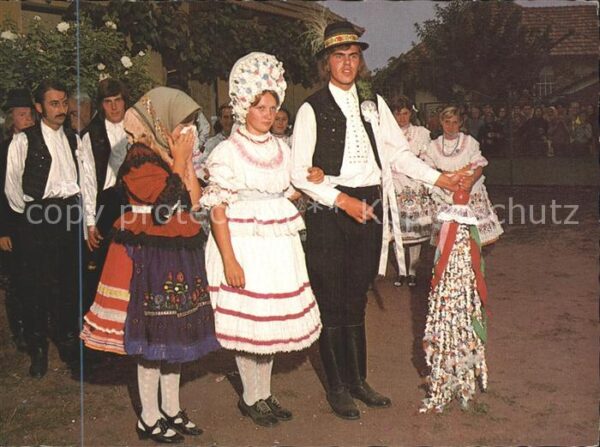 Trachten Ungarn Szentistvan Nepviselet Hochzeit