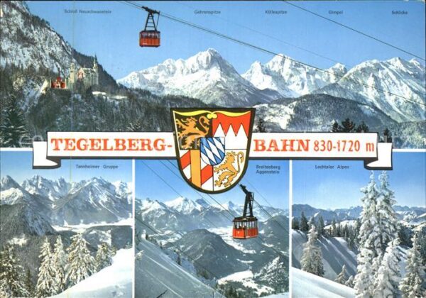 Seilbahn Tegelberg Schloss Neuschwanstein Tannhe