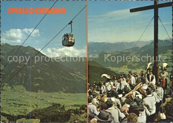 Seilbahn Spieljoch Fügen Zillertal Gipfelmesse