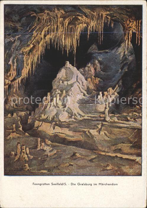 Hoehlen Caves Grottes Feengrotten Saalfeld Gralsburg Märchend