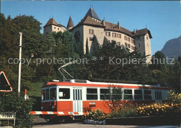 Eisenbahn Train Vevey Les Pleiades Chateau de Blo
