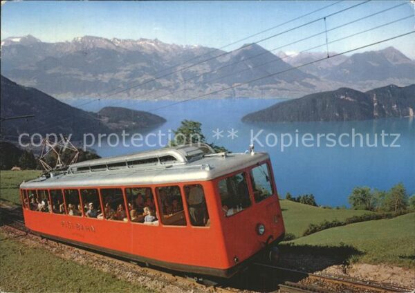 Zahnradbahn Vitznau-Rigi-Bahn Nidwaldner Alpen Vier