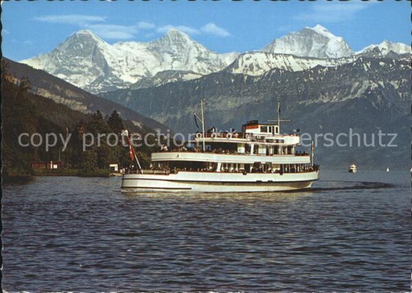 Motorschiffe Jungfrau Thunersee Eiger-Mönch-Jungfrau